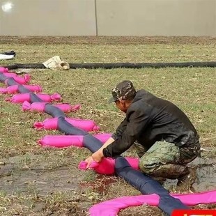 大棚浇地布水带带袖浇地水带浇地布袋用不烂加厚款垄沟布加厚30米