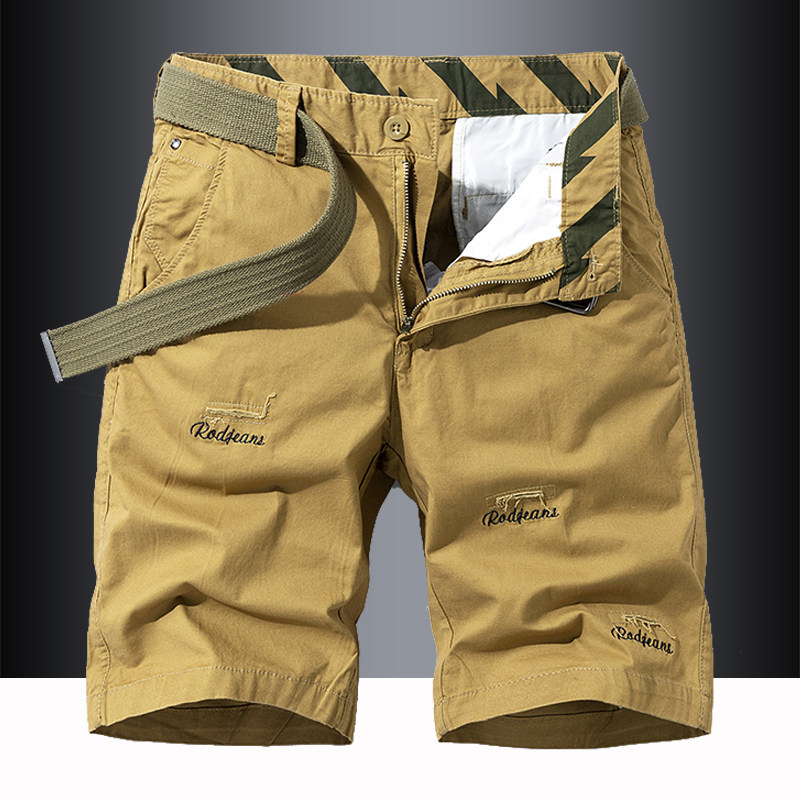 2025新款纯棉休闲短裤男夏季外穿裤子韩版潮流时尚宽松青年五分裤,男装,短裤,淘宝优惠券,粉丝福利购,淘宝优惠卷