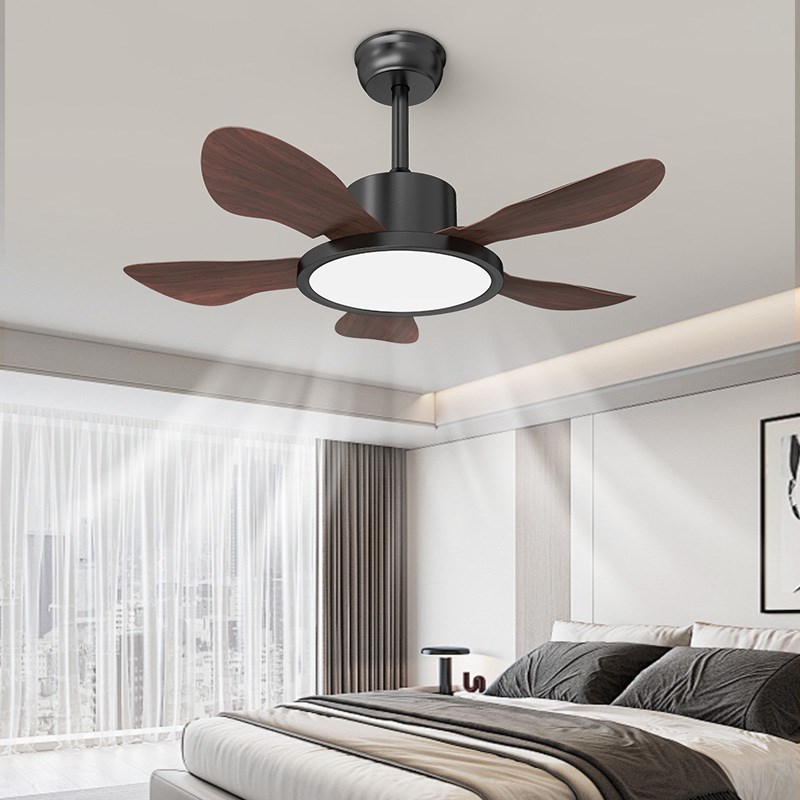 创极简 餐厅风扇灯吊扇灯客厅灯静音吊顶风扇吊灯风扇一体电扇灯