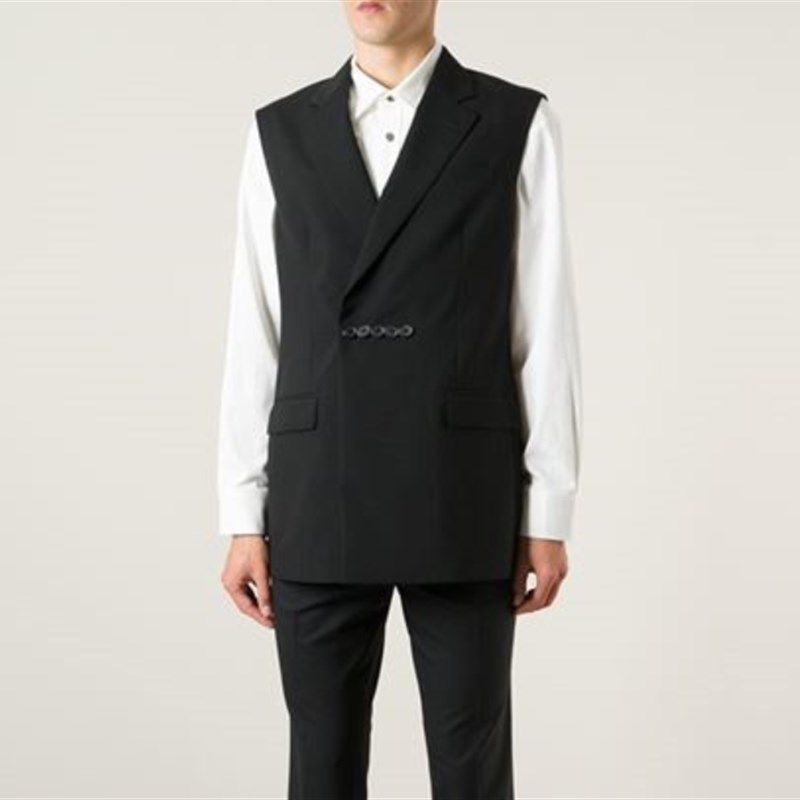 韩版新款中长款西装马甲英伦潮男无袖西服休闲纯色上衣男士外套,男装,常规马甲,淘宝优惠券,粉丝福利购,淘宝优惠卷