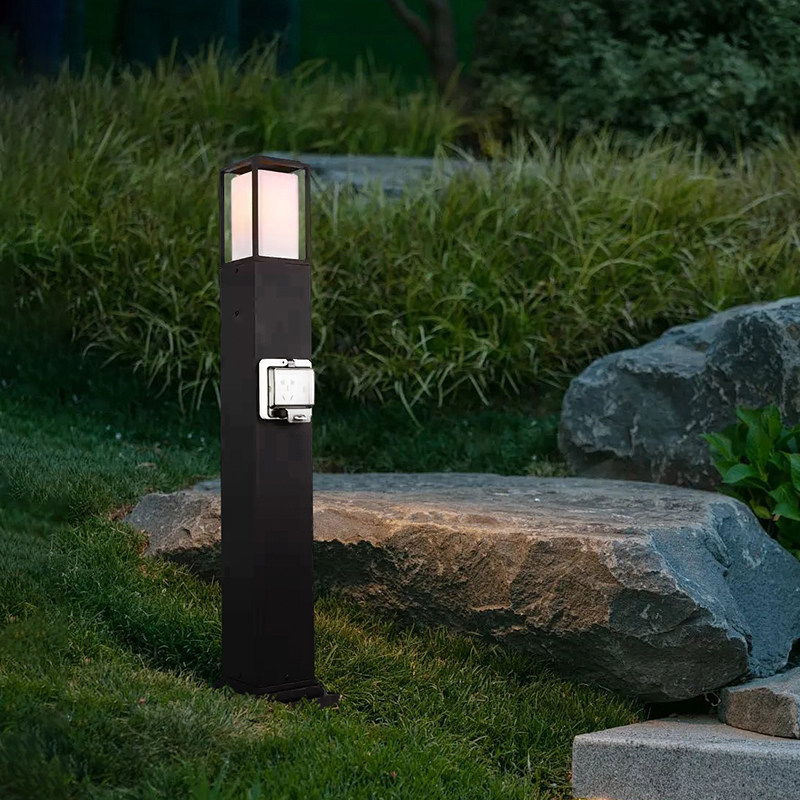 户外防水简约现代草坪灯庭院灯别墅花园景观灯带插座压铸铝草地灯,家装灯饰光源,草坪灯,淘宝优惠券,粉丝福利购,淘宝优惠卷