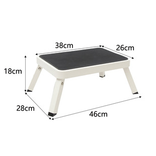 房车踏板汽车用摺叠凳拖挂车旅居A挂车露营车用小凳子踩脚凳上车