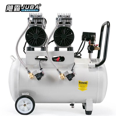 静空压800WX2气泵无油音压缩E960机家用打气泵机木喷工漆