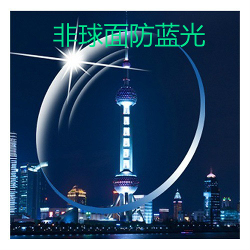 1.56 1.61 1.67 1.74超薄非球面防蓝光辐射变色近视远视眼镜片