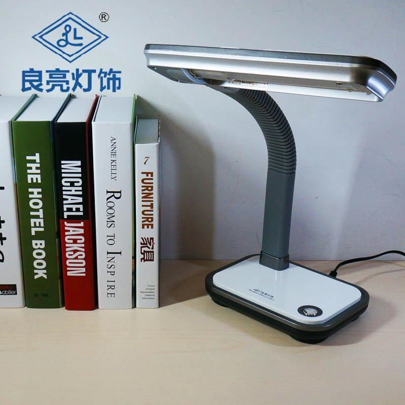 护眼台灯学生学习工作老式宿舍台灯按钮M卧室床头灯书桌阅读灯
