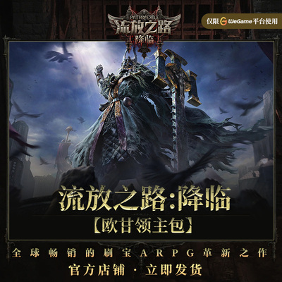 流放之路降临官方正版CDkey流放之路2激活码单人豪华版