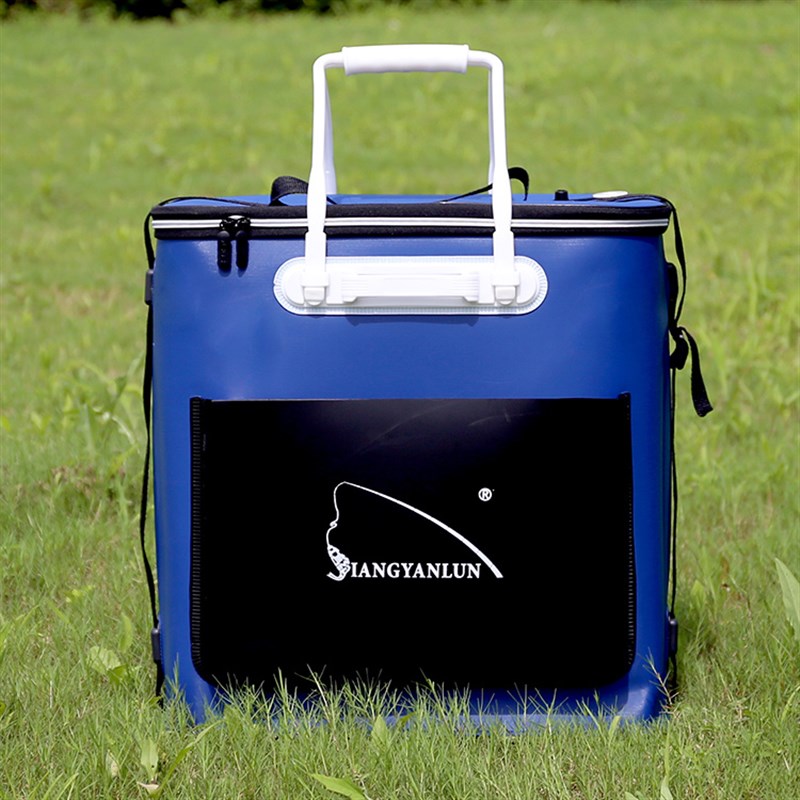 江言纶EVA小号大号双层鱼护包鱼护桶装鱼加厚折叠活鱼桶水桶水箱