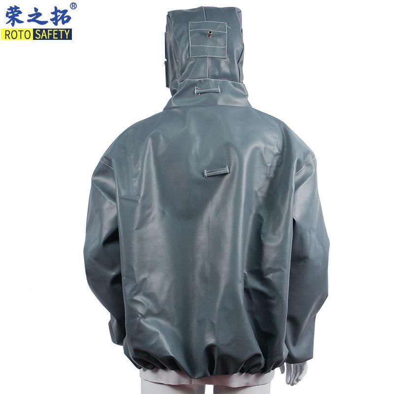 耐碱喷砂服打磨酸喷砂V防护服PCVVC打砂衣服油漆服喷漆防水喷砂衣