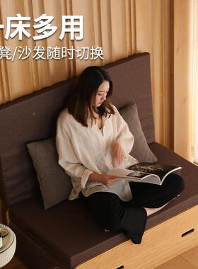 折叠床睡沙发床单人办公室简午椅子小户型隐藏易陪护多OUL功能