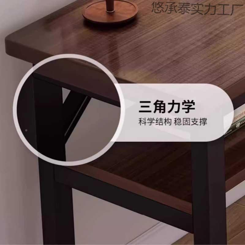 简长易桌ASA116子方形出租屋书桌学生窄长条学习家用桌脑电桌椅子