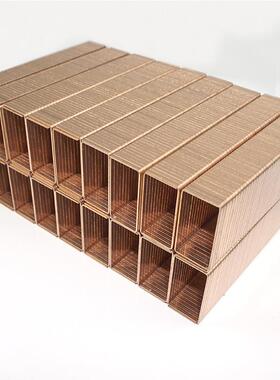 U型钉气动镀锌850镀铜封箱皮钉封钉纸口钉3宽码钉35185纸箱钉