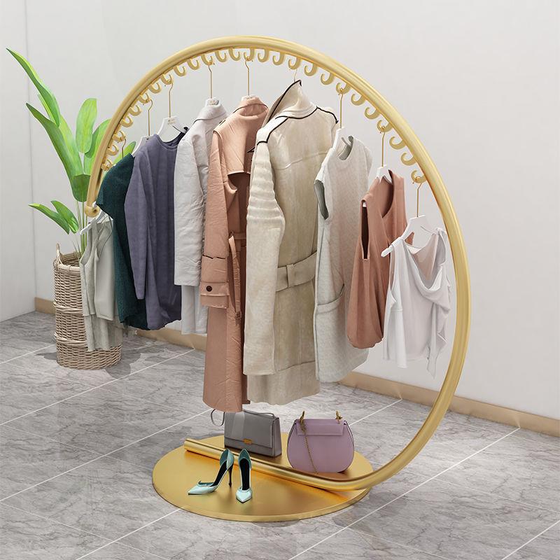静谷铁店艺衣简帽架落地GFU挂衣服创意挂衣架室架内约时尚服装展