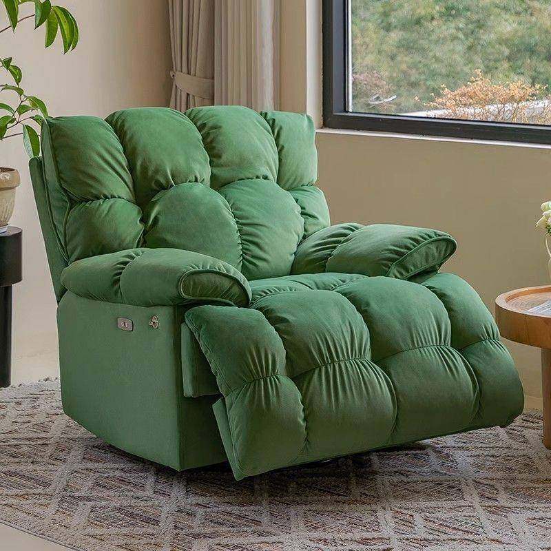 电单动懒人发太空人舱812客厅休闲可躺旋转摇椅多功沙能轻奢云朵