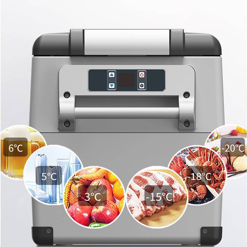 alpicool冰虎车载冰箱CF35/45/55L压缩机制冷12v24v冷冻小冰箱