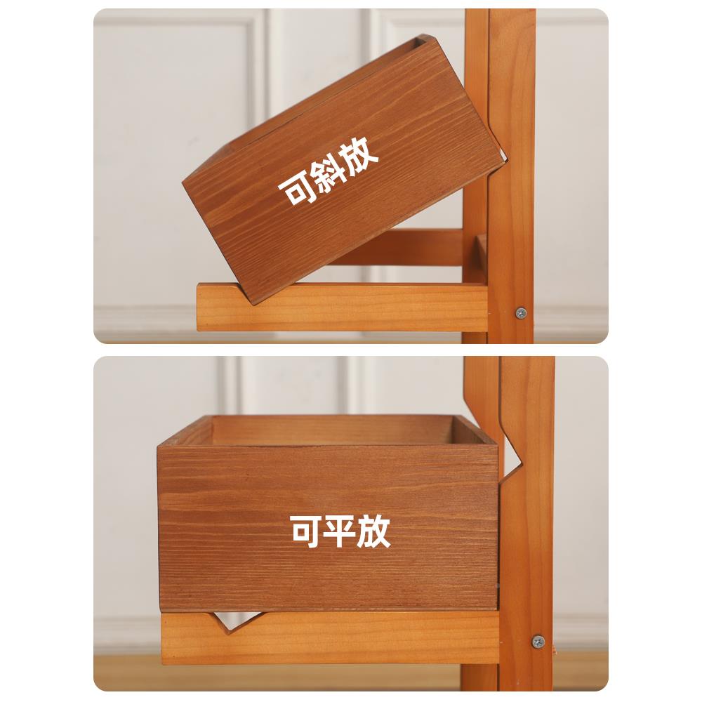 A10L实木置物架多格YC625收杂质纳客厅物陈列餐厅厨房蔬菜架木展