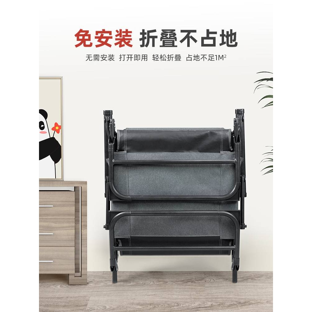 折叠椅躺椅午休折叠阳台家用休闲办公室午睡折叠床两用沙发单人