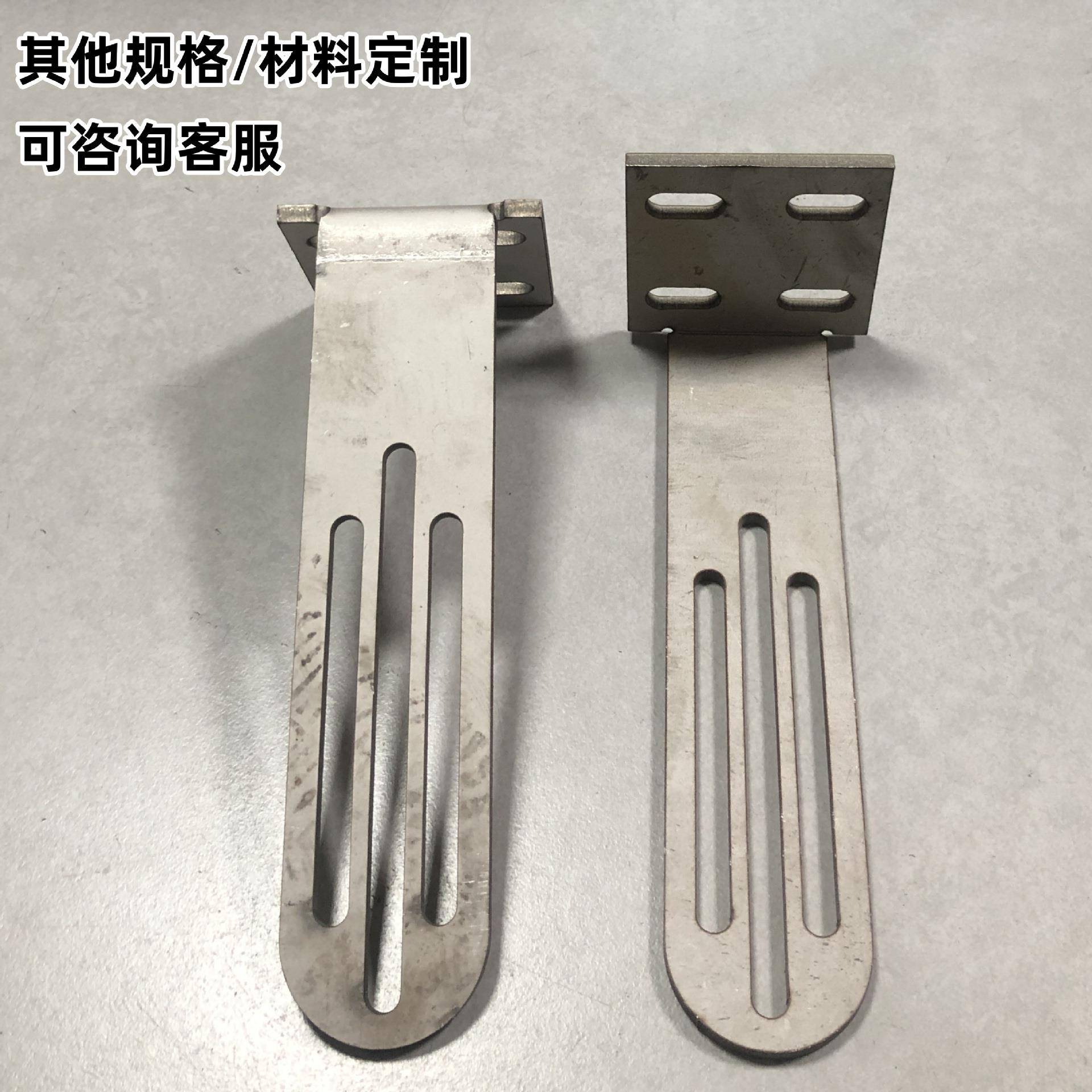 庭院门平256移推拉门支架导不向锈轮夹轮滑轮重型静门音双夹轮钢