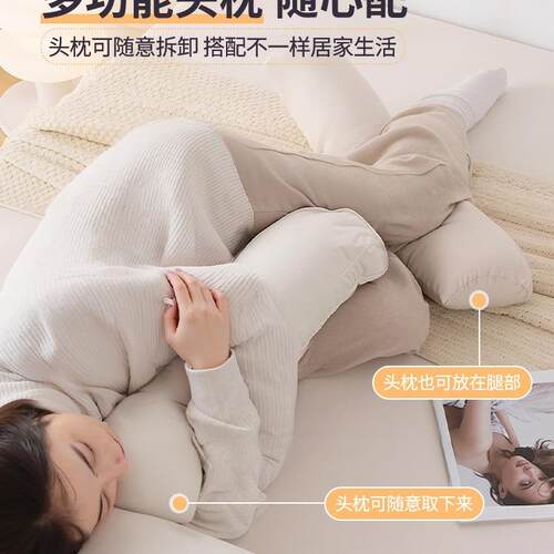 纯色上床头靠垫沙榻发榻米床软包靠背可居拆洗防撞靠枕软垫家F99M
