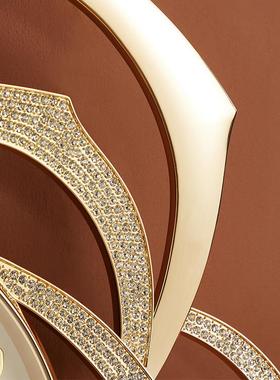 餐厅创意大气客厅挂钟家现代装饰钟表21019时尚2025用网时红挂画