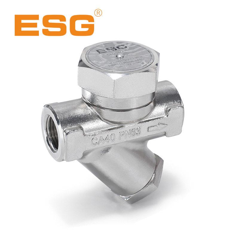 ESG阀门不锈钢热动力蒸汽疏水阀丝扣疏水器蒸汽疏水阀