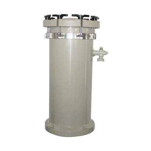 耐腐蚀塑料过滤器厂家耐酸碱线绕棉芯过滤器PP棉高压过滤桶