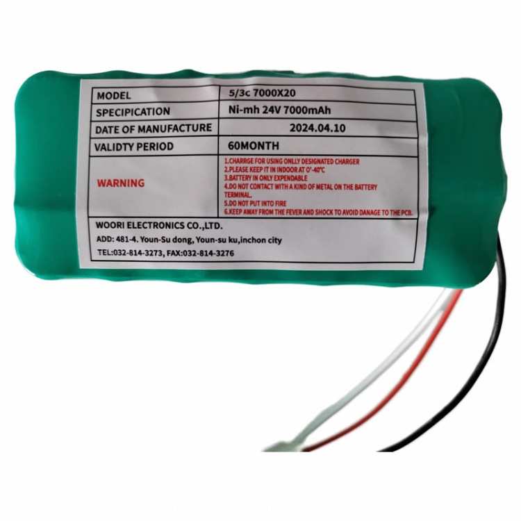 DDS-84ABC信号灯电池5/3C7000X20 24V7000MAH woori DSL-60B