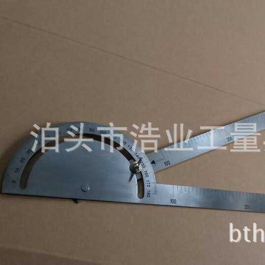 厂家180角度尺量角器500半圆1米分度规600量角尺800mm可调角度尺