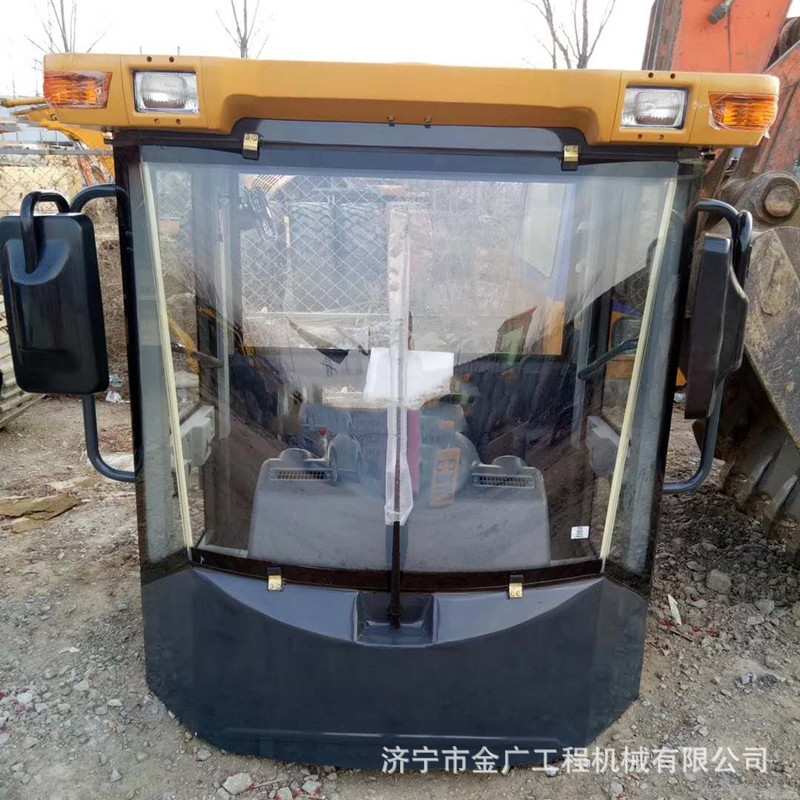 装载机驾驶室LG932铲车驾驶楼 玻璃 后机罩 边门 门总成