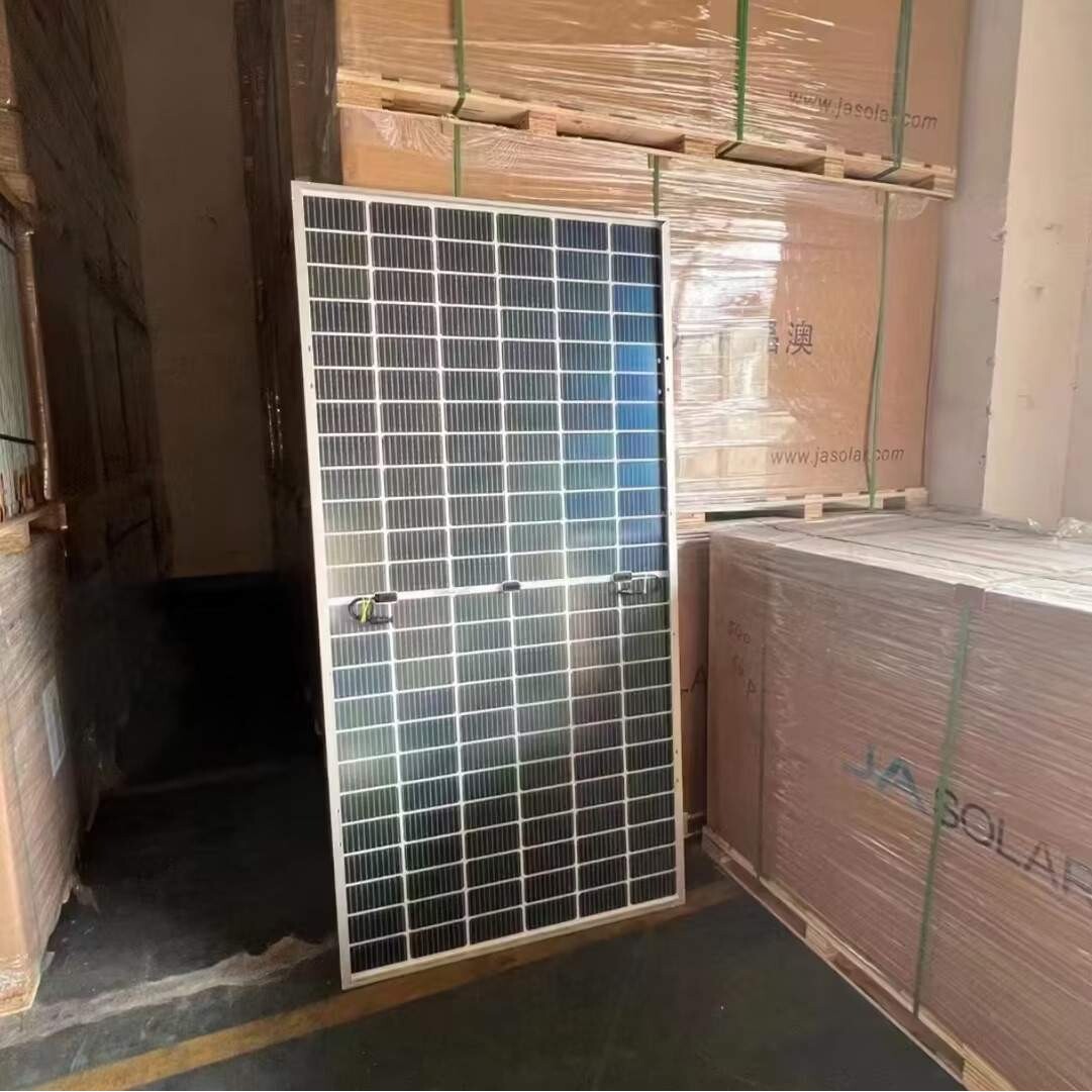 晶澳JA双玻双面组件640w高转化率组件太阳能发电效率高瓦数齐全