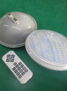 灰色PAR56可替换灯杯PAR56嵌入式泳池侧壁灯12W18W24W36W54W