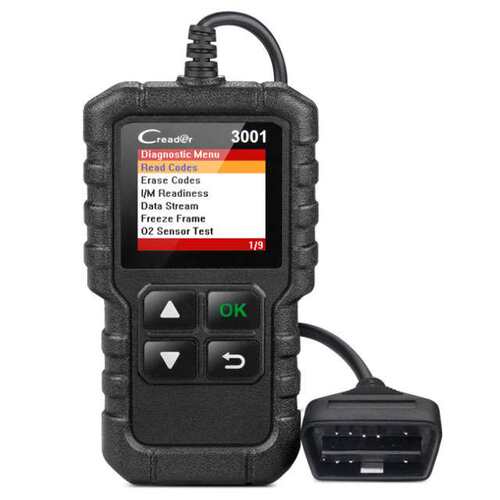 OBD2代码读取器扫描仪读取器3001 EOBD汽车诊断工具CR3001
