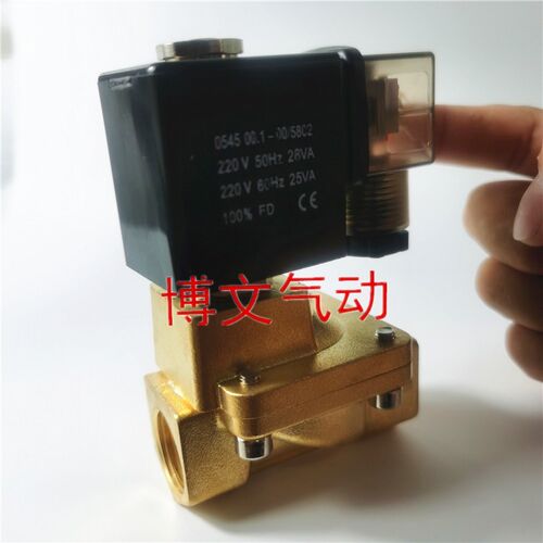 SHAKO新恭型PU220A-04 PU225-04A 06A 08A二通常闭铜体疏水电磁阀