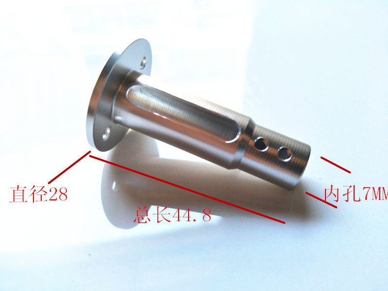 船模 有刷电船7mm联轴保护套 -MINBI-MONO 轴系同心连接器 内孔7m