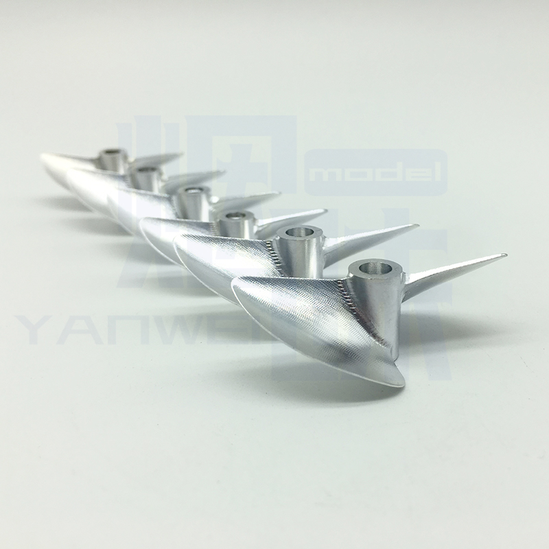 船模CNC 铝合h金螺旋桨 MONO1 M4螺纹30--45mm 竞速 无刷二叶半浸