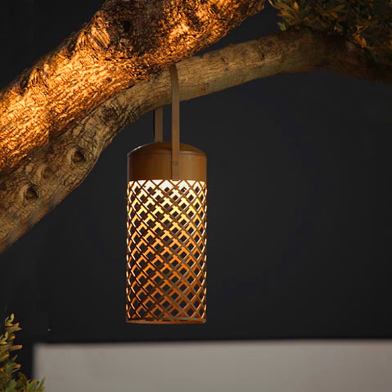 户外防水吊灯庭院灯现代简w约创意阳台庭院凉亭吊灯室外吊灯