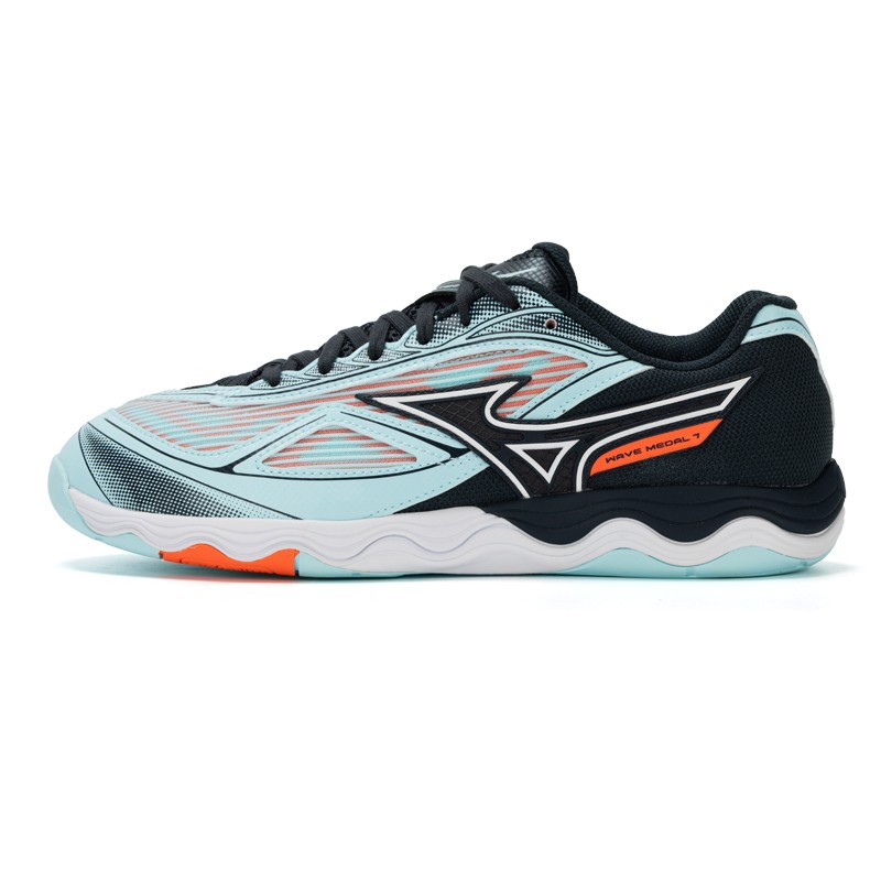 Mizuno/美津浓男女缓震无痕橡胶鞋底专业乒乓球鞋WAVE MEDAL7