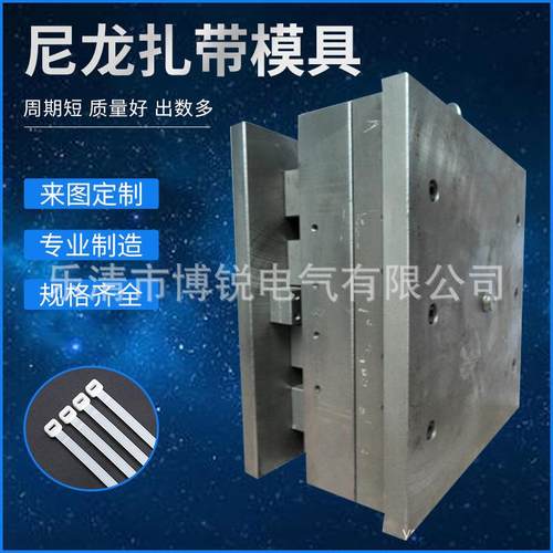 厂家直销供应高精密高效率尼龙扎带模具扎带模具立式半固定式模具