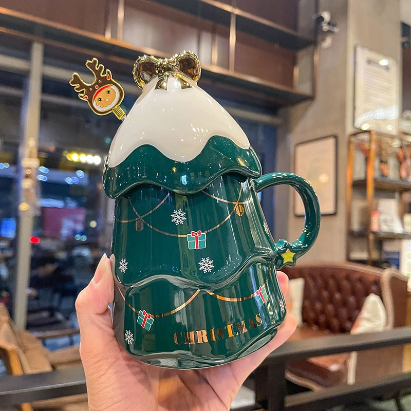 网红杯圣诞节礼i物送女生男孩老师朋友学生闺蜜生日实用礼品礼盒