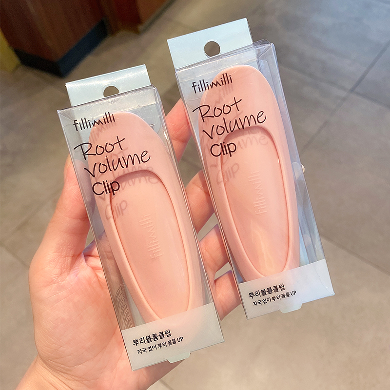 升级蓬松发根刘海卷发神器发型翻盖固F定器无痕夹子女高颅顶垫发