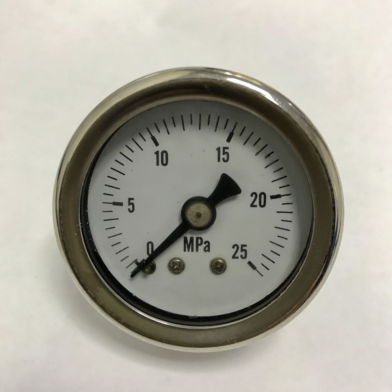 25mpa 轴向耐震压力表 pYN-40Z 背后外壳41mm 前壳47mm 螺纹m10x1