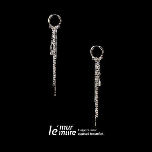 Le'Murmure纯手工流苏925耳环
