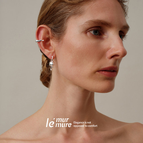 Le'Murmure极简叠戴耳环耳夹