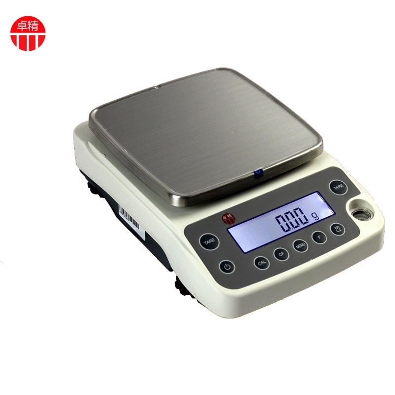 上海卓精电子天平2kg/3kg/3000g/4kg/4000g/5kg/6kg/0.01g电子称