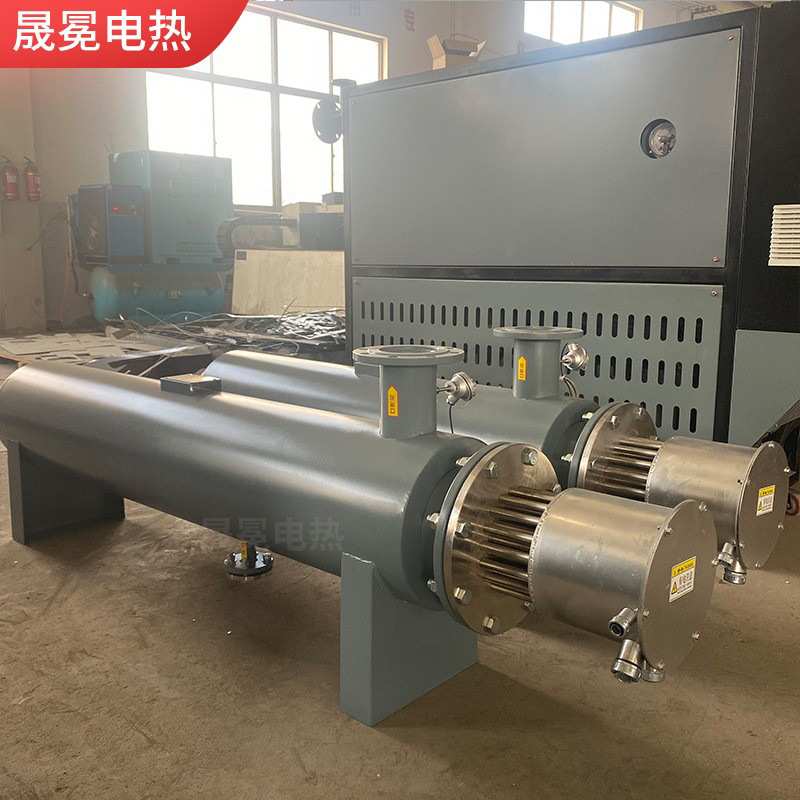 工业热风炉电加热设备即热式水导热体加热器不锈钢管道加热器