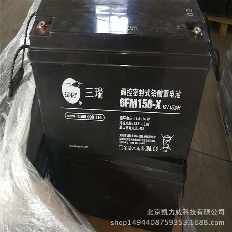 三瑞蓄电池储能铅酸蓄电池CP12400-F/12V40AH