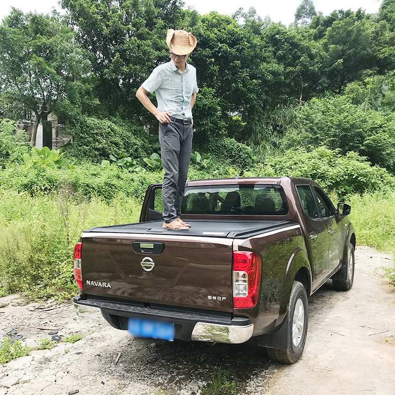 手动卷帘 不锈钢机箱侧盖汽车配件长城炮NAVARA纳瓦拉皮卡改装
