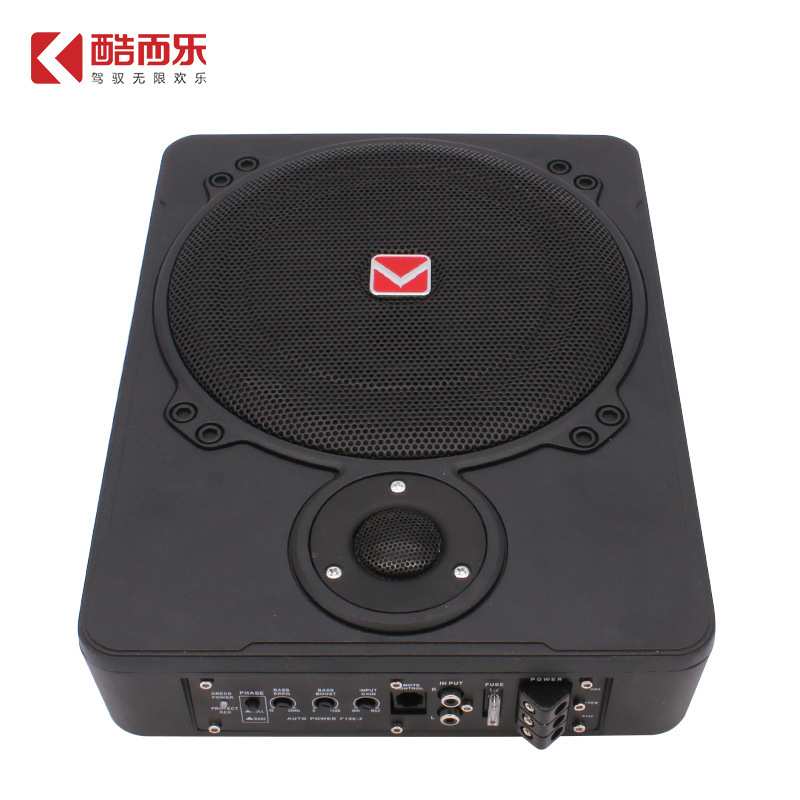 厂家热销12v带高音车载音响改装8寸大功率超薄汽车低音炮
