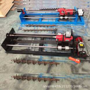 柴油横向打孔钻机水钻顶管机过路液压铺管机小型地老鼠钻孔机