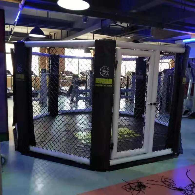 搏击擂台比赛训练落地款八角笼格斗拳击散打擂台拳击台八角格斗台
