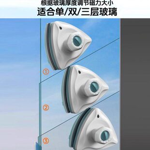 玻璃擦窗器家用2024新款双面家政高层窗外保洁工具擦玻璃神器